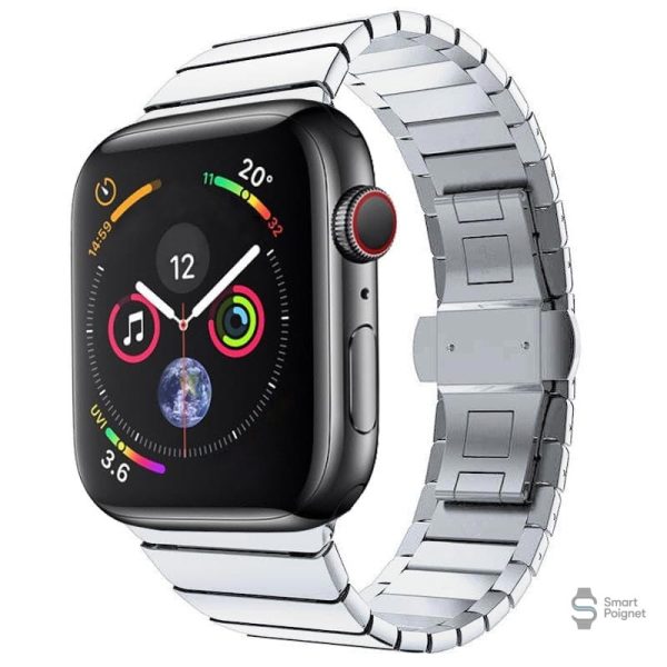 Bracelet Apple Watch élégant en acier