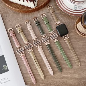 Bracelet en cuir luxury pour Apple Watch