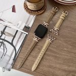 Bracelet cuir haut de gamme pour montre connectée