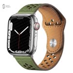Design sobre pour bracelet Apple Watch en cuir