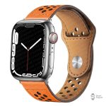 Accessoire tendance pour Apple Watch en cuir