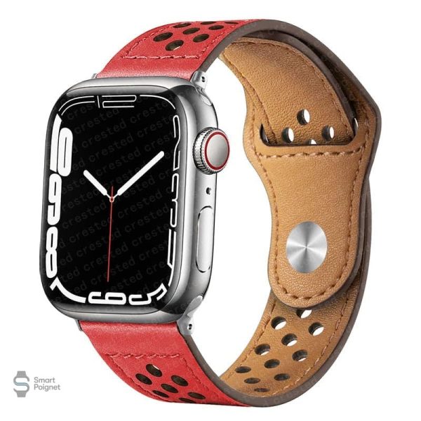 Bracelet en cuir pour Apple Watch moderne