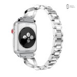 Bracelet en métal pour une Apple Watch élégante