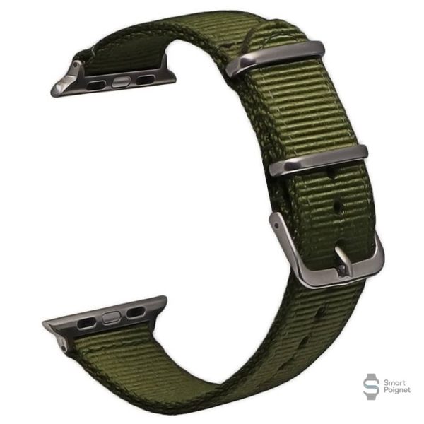 Accessoire nylon pour Apple Watch, confort optimal