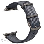Bracelet Apple Watch en nylon, couleur unie