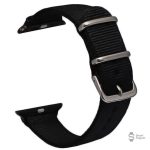 Bracelet unicolore en nylon pour montre connectée
