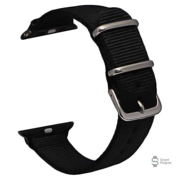 Bracelet unicolore en nylon pour montre connectée
