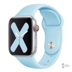 Bracelet Apple Watch silicone classique clair