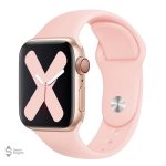Style minimaliste avec bracelet silicone clair