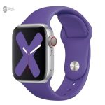 Bracelet Apple Watch en silicone pour un look frais
