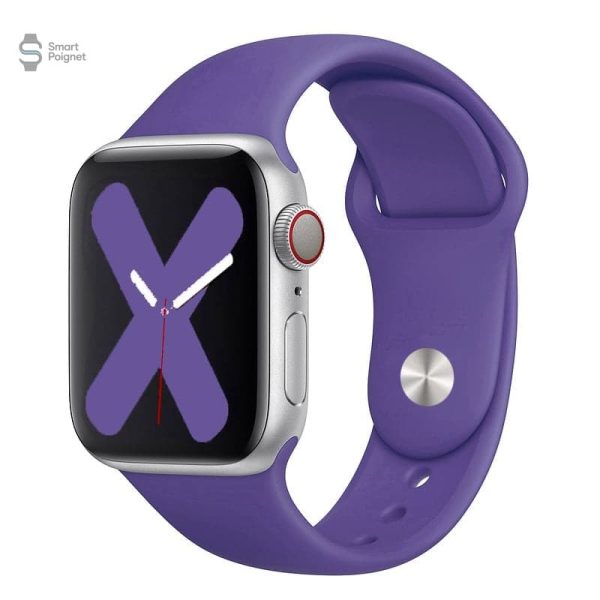 Bracelet Apple Watch en silicone pour un look frais