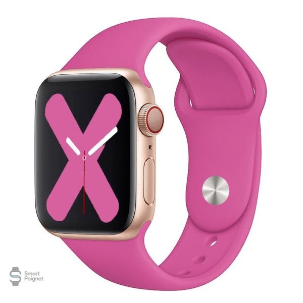 Accessoire tendance en silicone pour Apple Watch