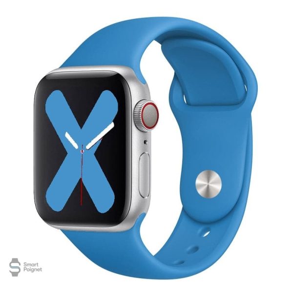 Bracelet Apple Watch silicone classique clair - vue 2