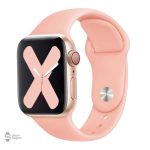 Bracelet Apple Watch silicone classique clair - vue 3