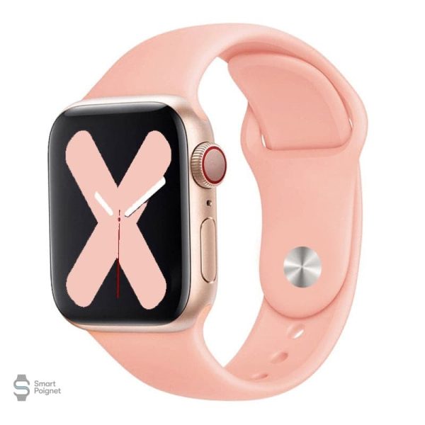 Bracelet Apple Watch silicone classique clair - vue 3