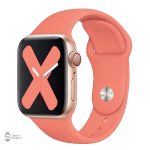 Accessoire classique en silicone pour montre Apple