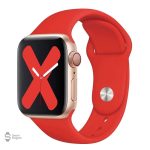 Bracelet silicone flashy pour Apple Watch