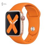 Bracelet souple pour Apple Watch coloré