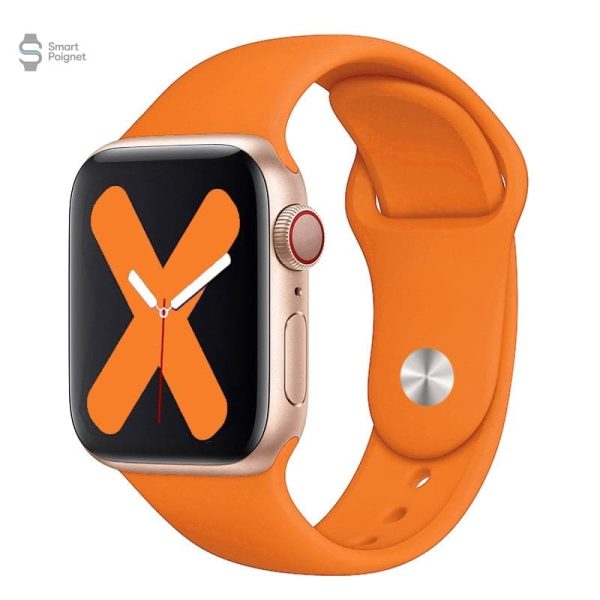 Bracelet souple pour Apple Watch coloré