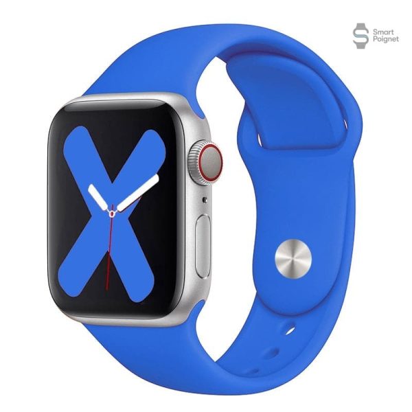 Bracelet silicone pour Apple Watch moderne