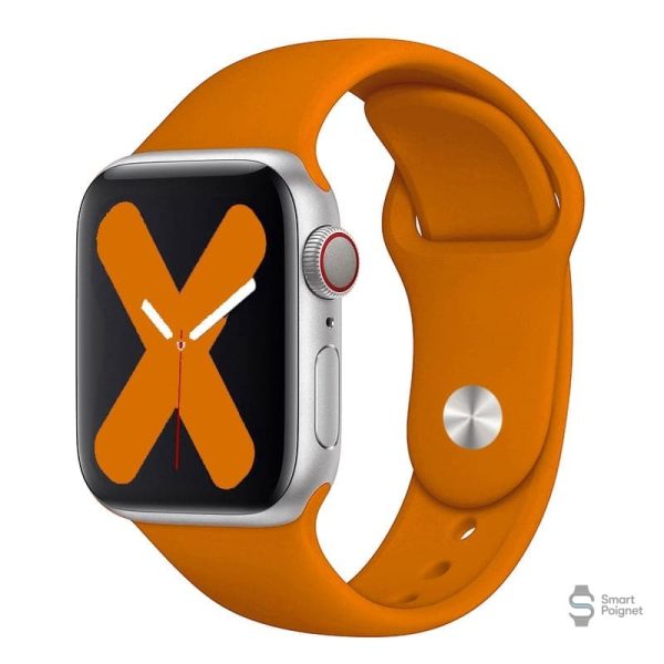 Accessoire silicone pour Apple Watch tendance
