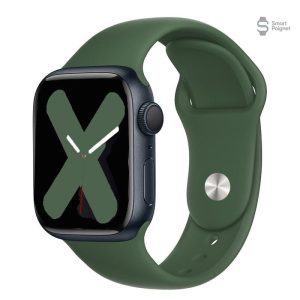 Bracelet silicone classique foncé pour Apple Watch