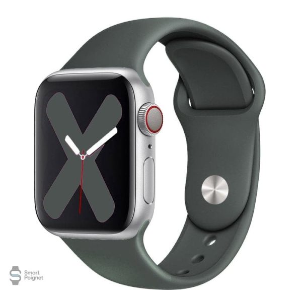 Bracelet classique en silicone pour montre Apple