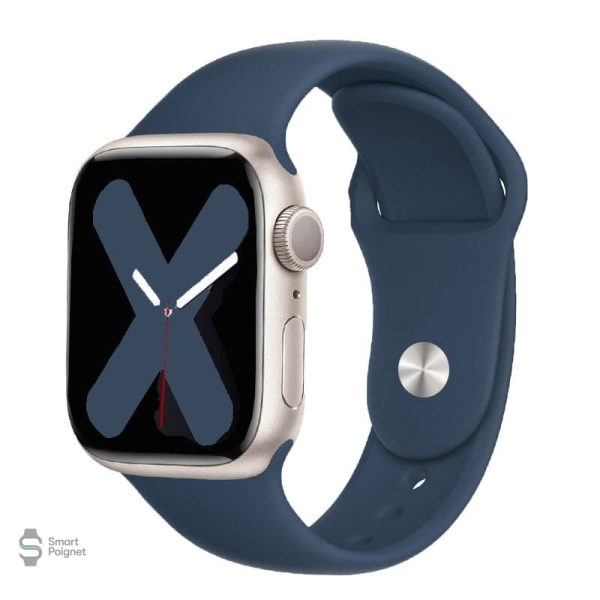 Bracelet noir classique pour Apple Watch en silicone