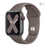 Bracelet silicone classique foncé pour Apple Watch - vue 2