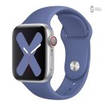 Bracelet silicone classique foncé pour Apple Watch - vue 3
