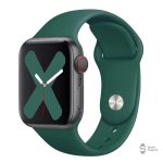 Bracelet silicone classique foncé pour Apple Watch - vue 4
