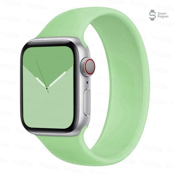 Bracelet Apple Watch en silicone confortable et flexible