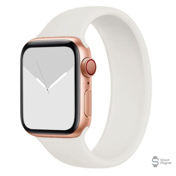 Bracelet silicone clair, accessoire idéal pour Apple Watch