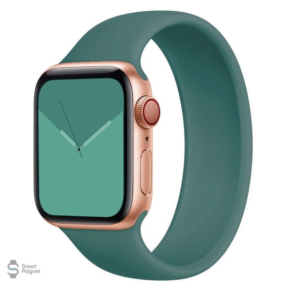 Accessoire en silicone clair pour personnaliser votre Apple Watch