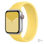 Bracelet monobloc en silicone pour montre connectée