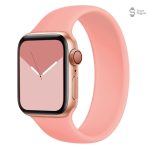 Bracelet clair pour Apple Watch en matériau souple