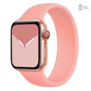Bracelet clair pour Apple Watch en matériau souple