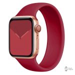 Bracelet foncé pour Apple Watch en silicone durable