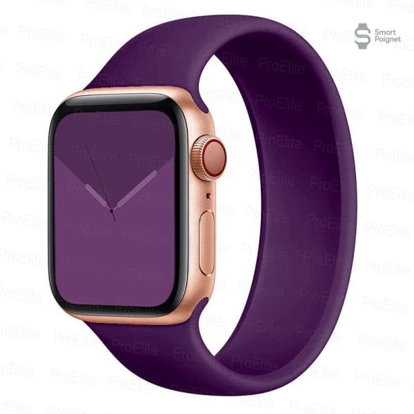 Monobloc noir pour un style moderne sur Apple Watch