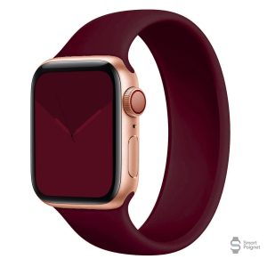 Bracelet silicone Apple Watch, design élégant et minimaliste