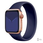 Style monochrome avec ce bracelet silicone Apple Watch