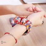 Bracelet Apple Watch tissu, parfait pour un look décontracté