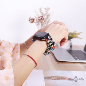 Bracelet Apple Watch tissu avec design unique et créatif