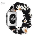 Bracelet trendy pour Apple Watch, motifs textiles modernes