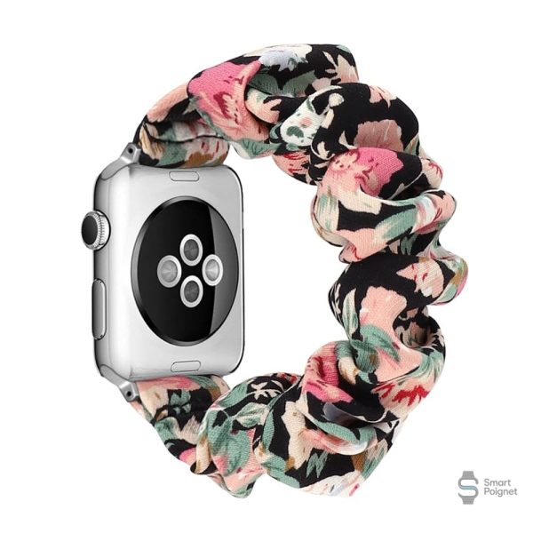 Bracelet en tissu stylé pour Apple Watch avec motifs