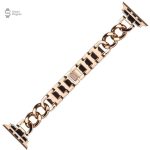 Bracelet en métal pour Apple Watch, maillons larges tendance