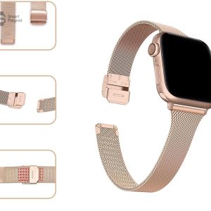 Bracelet affiné pour Apple Watch, design élégant