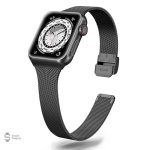 Bracelet milanais pour smartwatch, finition soignée