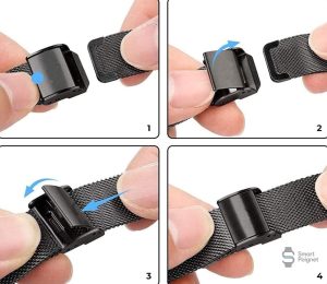 Bracelet Apple Watch, style milanais moderne