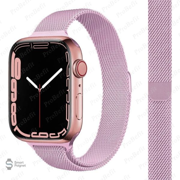 Bracelet milanais pour montre connectée, chic
